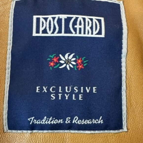 Post Card Leather Jacket US 8 - Picture 10 of 14
